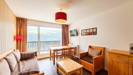 Rent in ski resort 2 room apartment cabin 6 people (53) - Résidence les Pléiades - Flaine - Living room