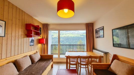 Rent in ski resort 2 room apartment sleeping corner 6 people (42) - Résidence les Pléiades - Flaine - Living room