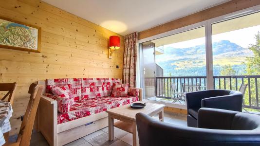 Rent in ski resort 3 room apartment cabin 8 people (31) - Résidence les Pléiades - Flaine - Living room