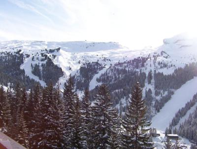 Vacances en montagne Résidence les Pléiades - Flaine - Extérieur hiver