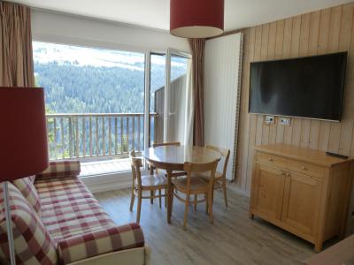 Ski verhuur Appartement 2 kamers 4 personen (36) - Résidence les Pléiades - Flaine - Woonkamer