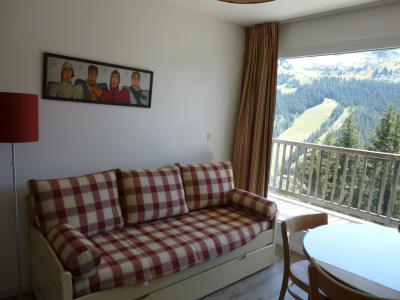 Ski verhuur Appartement 2 kamers 4 personen (36) - Résidence les Pléiades - Flaine - Woonkamer