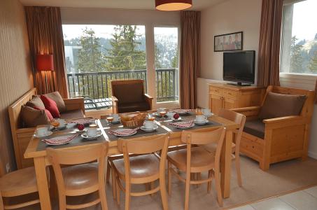 Rent in ski resort Résidence les Pléiades - Flaine - Living room