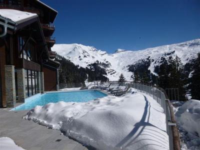 Аренда на лыжном курорте Апартаменты 2 комнат 4 чел. (128) - Résidence les Terrasses d'Eos - Flaine - Бассейн