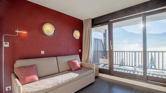 Rent in ski resort 2 room apartment 4 people (BBF) - Résidence les Terrasses de Veret - Flaine - Living room