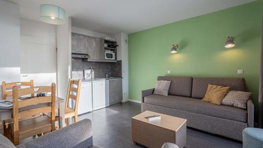 Rent in ski resort 2 room apartment 5 people (BBQ) - Résidence les Terrasses de Veret - Flaine - Living room