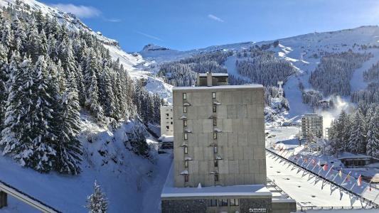 Skiverleih Résidence Véga - Flaine - Draußen im Winter