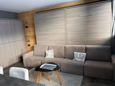 Rent in ski resort Studio 4 people (36) - Résidence Véga - Flaine - Living room
