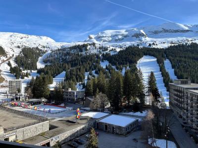 Location au ski Studio 4 personnes (72) - Résidence Véga - Flaine - Balcon