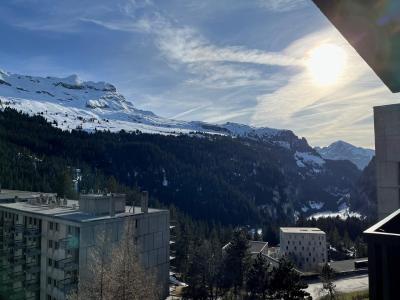 Location au ski Studio 4 personnes (72) - Résidence Véga - Flaine - Balcon