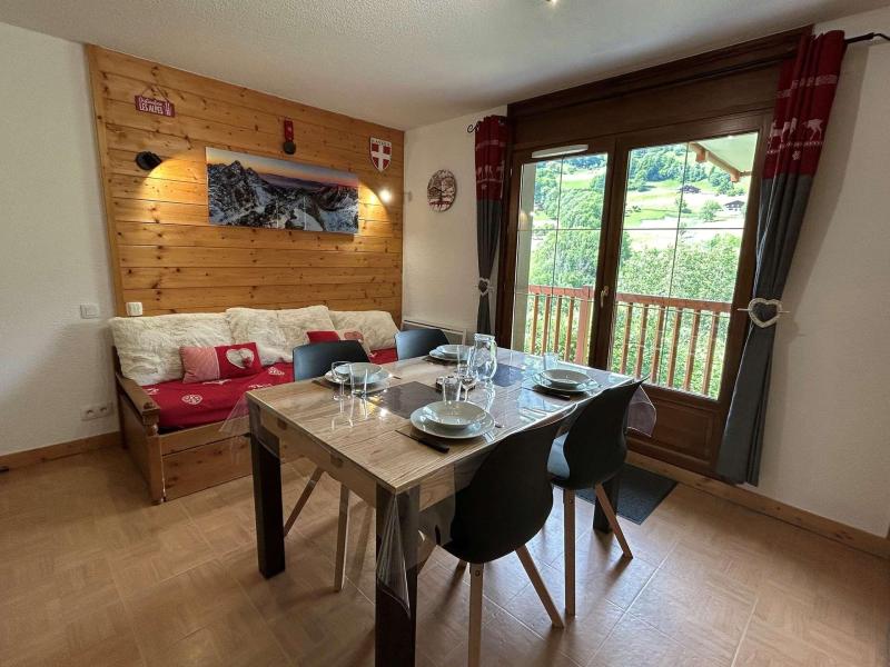 Rent in ski resort 2 room apartment 4 people (09) - Chalets des Evettes - Flumet - Living room