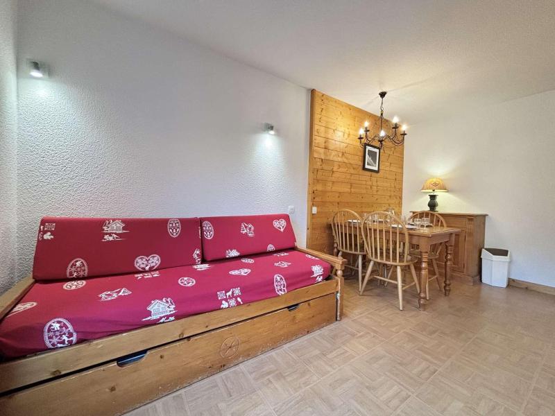 Rent in ski resort 2 room apartment 4 people (A14H) - Chalets des Evettes - Flumet - Living room