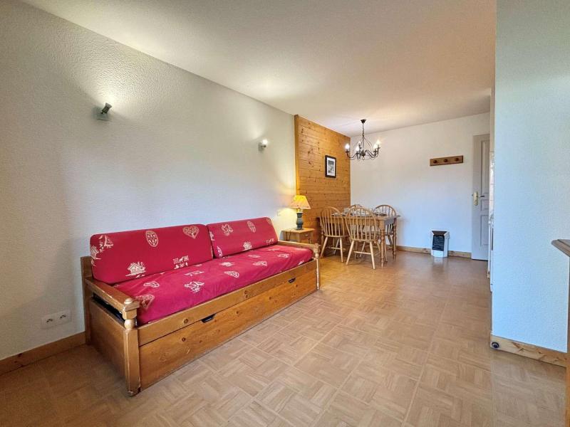 Rent in ski resort 2 room apartment 4 people (B8H) - Chalets des Evettes - Flumet - Living room