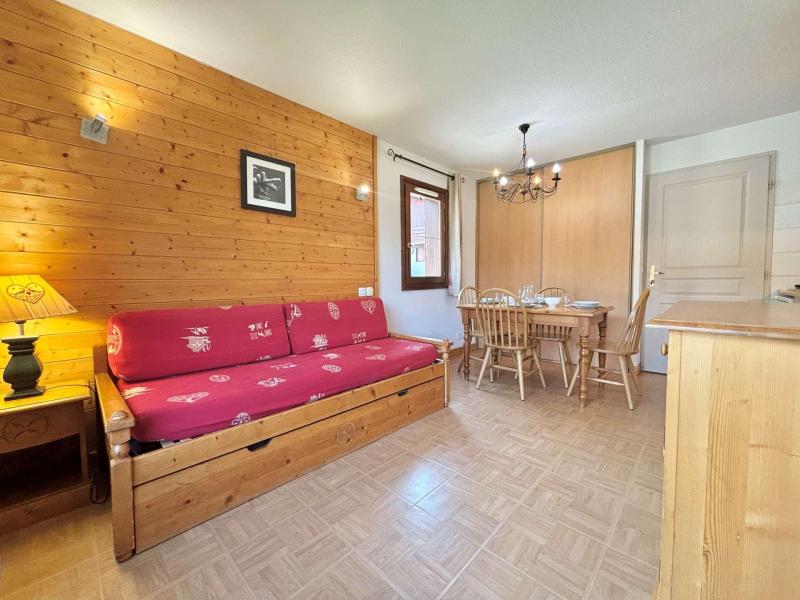 Rent in ski resort 2 room apartment 4 people (C19H) - Chalets des Evettes - Flumet - Living room