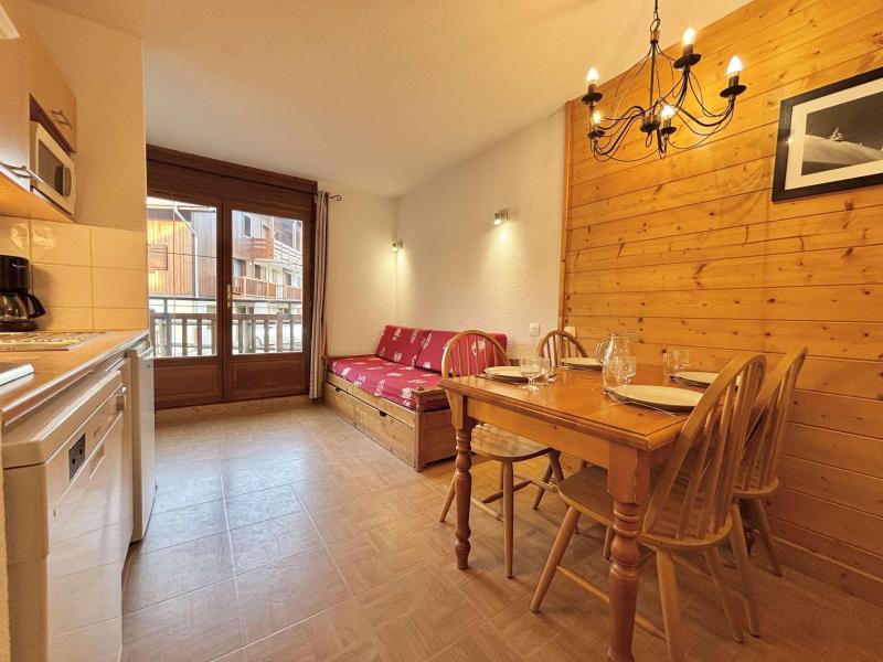 Skiverleih 2-Zimmer-Appartment für 4 Personen (A14H) - Chalets des Evettes - Flumet - Wohnzimmer