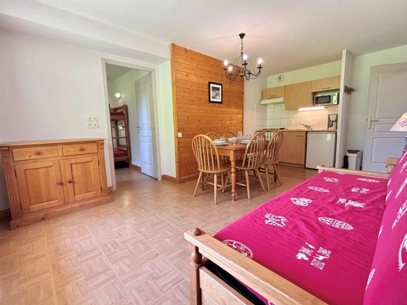 Rent in ski resort 3 room apartment 6 people (A3H) - Chalets des Evettes - Flumet - Living room