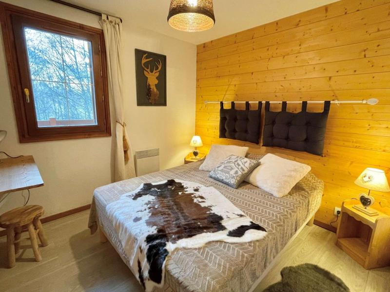 Skiverleih 3-Zimmer-Appartment für 6 Personen (02) - Chalets des Evettes - Flumet - Schlafzimmer