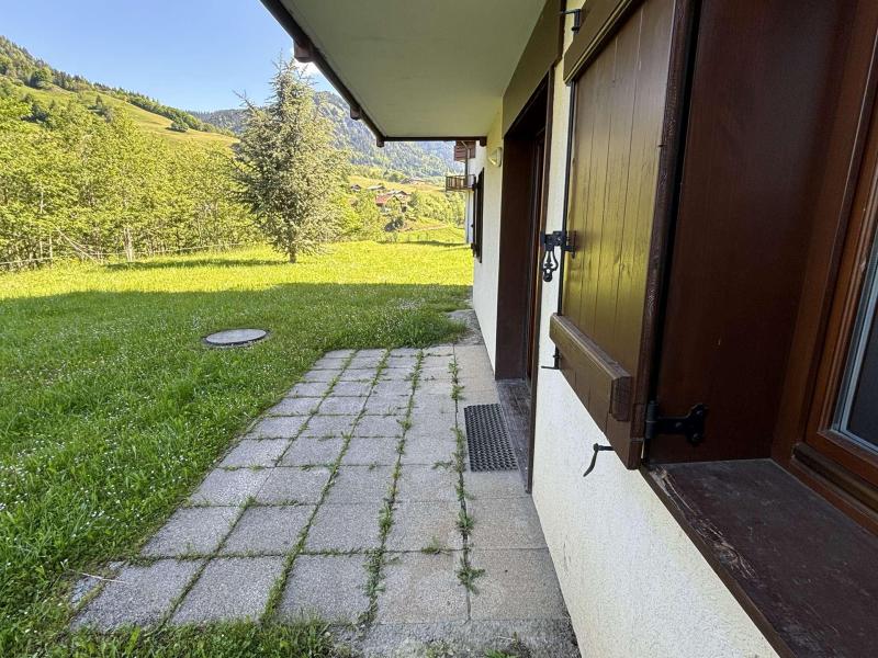 Skiverleih 3-Zimmer-Appartment für 6 Personen (120-A2H) - Chalets des Evettes - Flumet - Terrasse