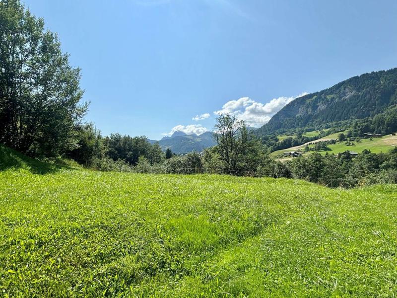 Skiverleih 3-Zimmer-Appartment für 6 Personen (A3H) - Chalets des Evettes - Flumet - Terrasse