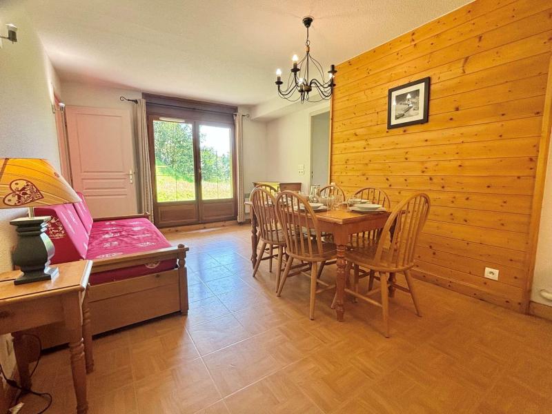 Skiverleih 3-Zimmer-Appartment für 6 Personen (A3H) - Chalets des Evettes - Flumet - Wohnzimmer