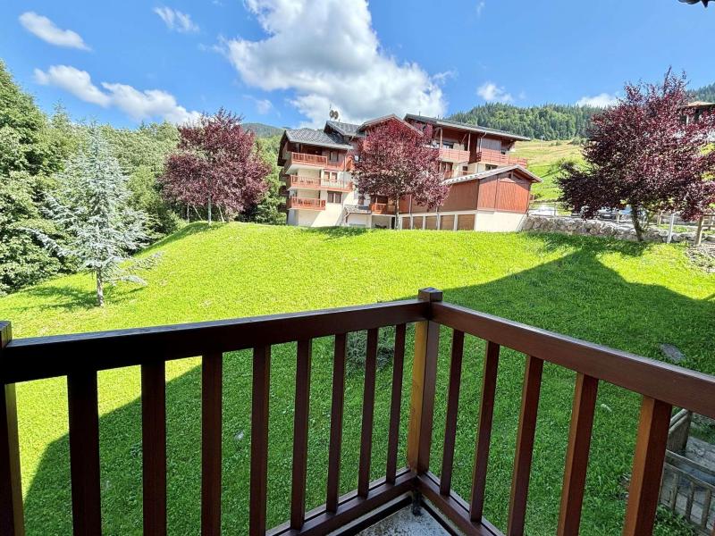 Skiverleih 3-Zimmer-Appartment für 6 Personen (C11H) - Chalets des Evettes - Flumet - Balkon