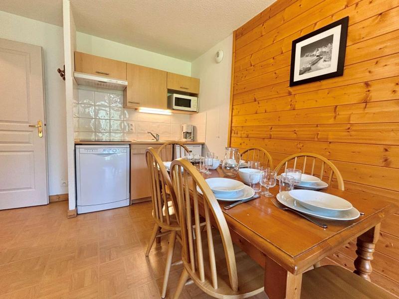 Skiverleih 3-Zimmer-Appartment für 6 Personen (C11H) - Chalets des Evettes - Flumet - Wohnzimmer