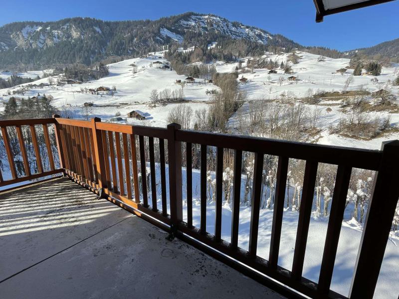 Rent in ski resort 2 room apartment 4 people (09) - Chalets des Evettes - Flumet - Winter outside