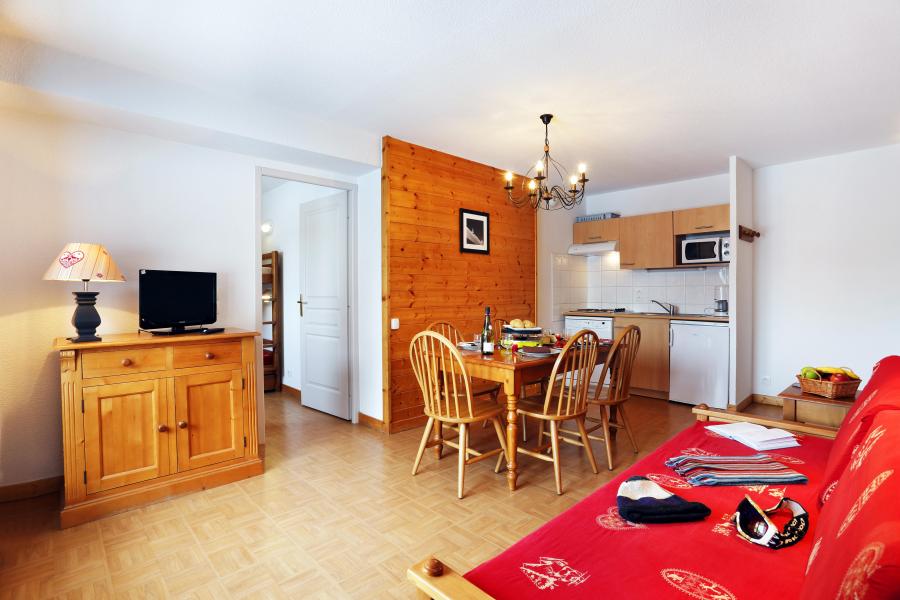 Rent in ski resort Résidence les Chalets des Evettes - Flumet - Living room