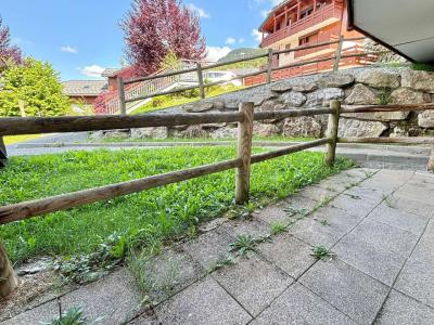 Rent in ski resort 2 room apartment 4 people (B8H) - Chalets des Evettes - Flumet - Terrace