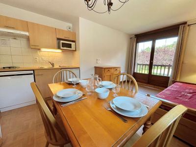 Rent in ski resort 2 room apartment 4 people (C19H) - Chalets des Evettes - Flumet - Living room