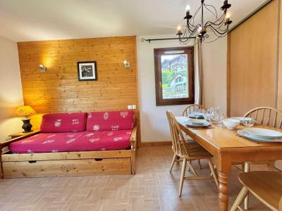 Rent in ski resort 2 room apartment 4 people (C19H) - Chalets des Evettes - Flumet - Living room