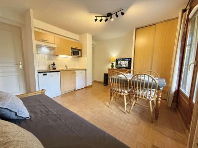 Skiverleih 2-Zimmer-Appartment für 4 Personen (A01) - Chalets des Evettes - Flumet - Wohnzimmer