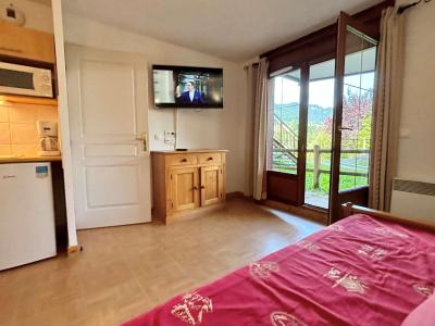 Skiverleih 2-Zimmer-Appartment für 4 Personen (B8H) - Chalets des Evettes - Flumet - Wohnzimmer