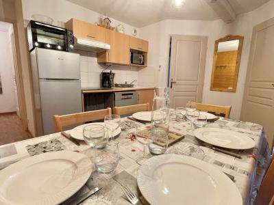 Rent in ski resort 3 room apartment 6 people (02) - Chalets des Evettes - Flumet - Living room