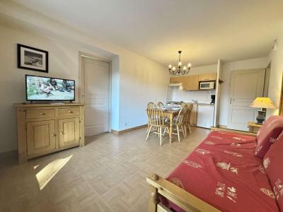 Аренда на лыжном курорте Апартаменты 3 комнат 6 чел. (PAS120) - Chalets des Evettes - Flumet - Салон