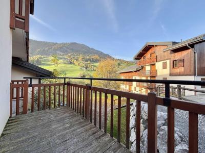 Wynajem na narty Apartament 2 pokojowy 4 osób (A14H) - Chalets des Evettes - Flumet - Balkon