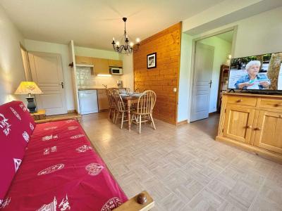 Wynajem na narty Apartament 3 pokojowy 6 osób (C11H) - Chalets des Evettes - Flumet - Pokój gościnny