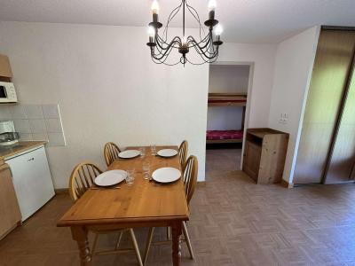 Ski verhuur Appartement 3 kamers 6 personen (120-A2H) - Chalets des Evettes - Flumet - Woonkamer