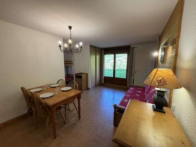 Ski verhuur Appartement 3 kamers 6 personen (120-A2H) - Chalets des Evettes - Flumet - Woonkamer