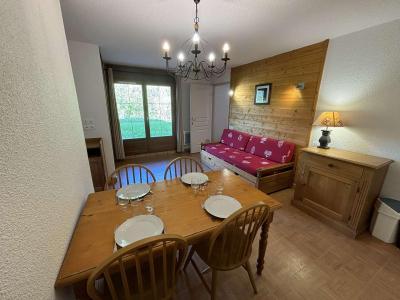 Ski verhuur Appartement 3 kamers 6 personen (120-A2H) - Chalets des Evettes - Flumet - Woonkamer