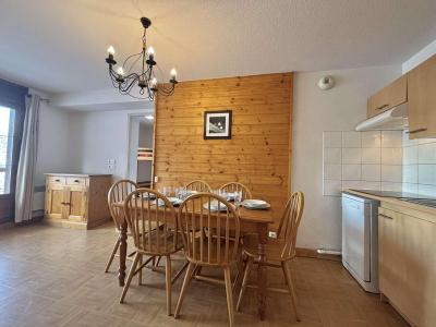 Ski verhuur Appartement 3 kamers 6 personen (B6H) - Chalets des Evettes - Flumet - Woonkamer