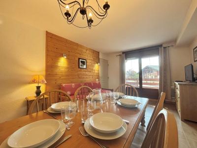 Location au ski Appartement 3 pièces 6 personnes (AC3H) - Chalets des Evettes - Flumet - Séjour