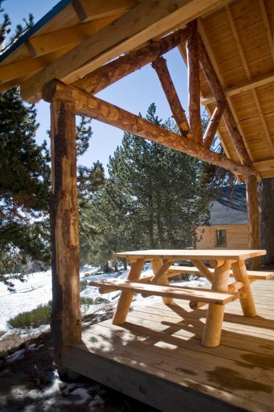 Rent in ski resort Camping Font Romeu - Font-Romeu-Odeillo-Via - Winter outside