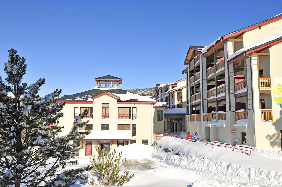 Location au ski Résidence le Domaine de Castella - Font Romeu - Extérieur hiver