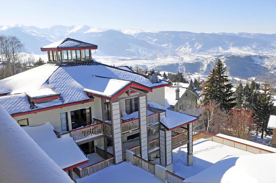 Vacances en montagne Résidence le Domaine de Castella - Font Romeu - Extérieur hiver