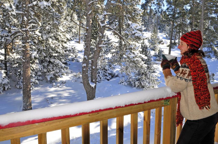 Soggiorno sugli sci Résidence le Domaine de Castella - Font Romeu - Esteriore inverno