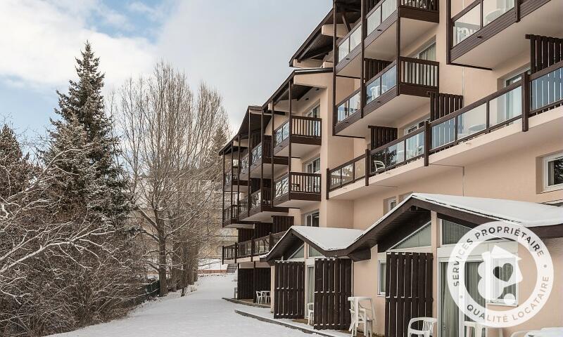 Skiverleih Résidence le Pédrou - MH - Font Romeu - Draußen im Winter