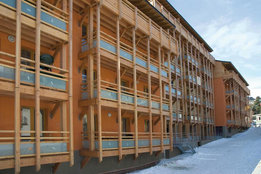 Location au ski Résidence le Pic de l'Ours - Font Romeu - Extérieur hiver