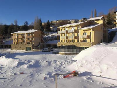 Ski verhuur Résidence les Chalets du Belvédère - Font Romeu - Buiten winter
