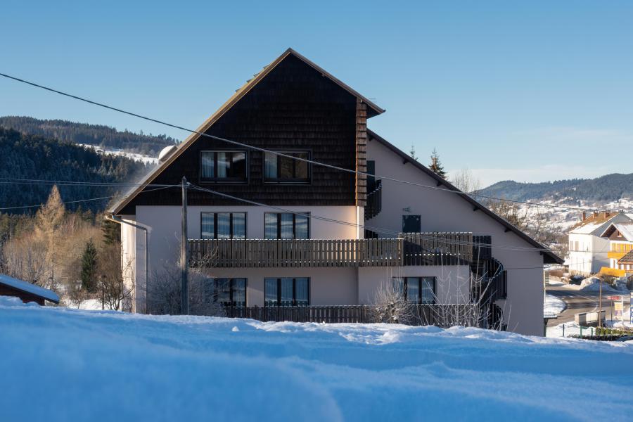 Location au ski Résidence les Myrtilles - Gérardmer - Extérieur hiver